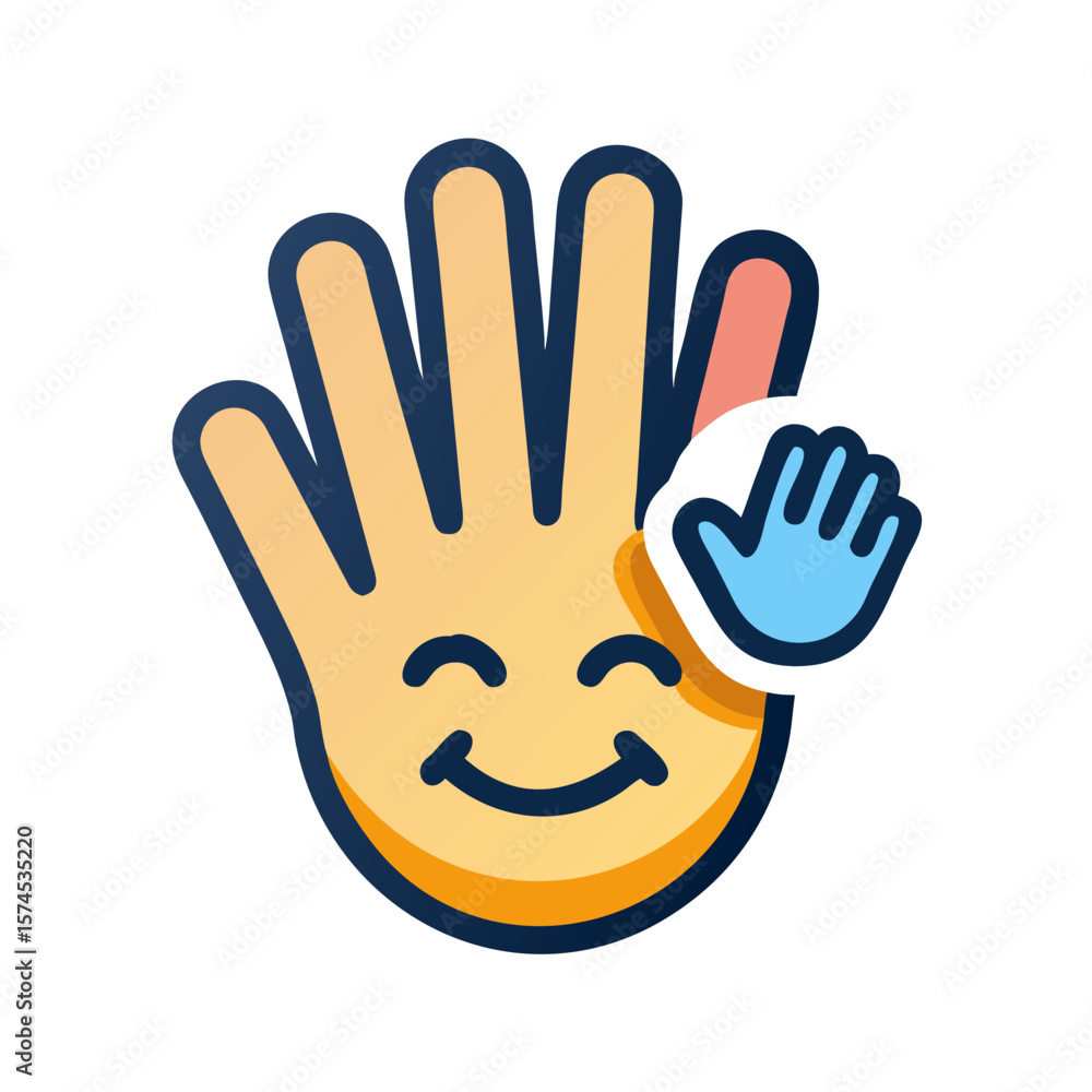 Obraz premium happy smiley face