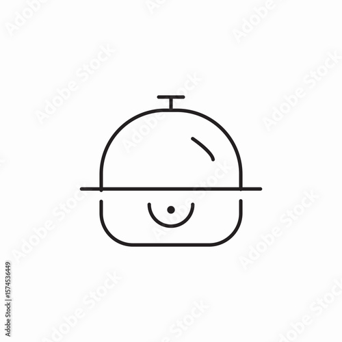 kitchen multicooker icon sign vector