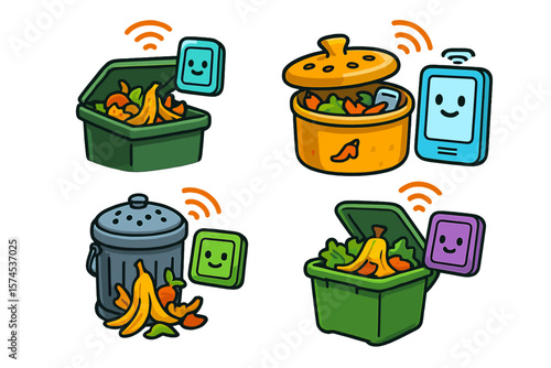 Innovative waste management system promotes sustainability through smart composting solutions in urban environments