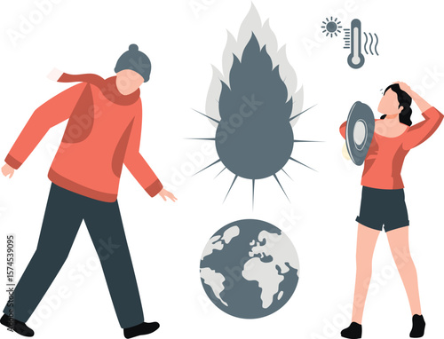 The temperature of the sun is higher and lower in the world