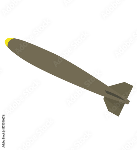 a Rocket.Guided missile weapon or ballistic rocket weapon