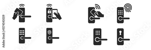 Different types of digital locking systems for secure access in modern buildings