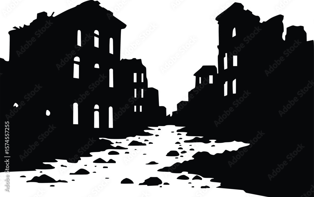 Fototapeta premium castle in the city