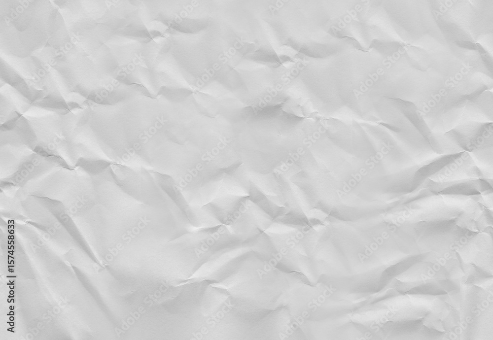 Obraz premium Crumpled Paper Texture Stock Image 