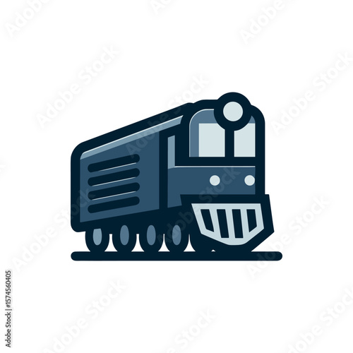 A sleek, modern train moving swiftly along a scenic route through lush landscapes