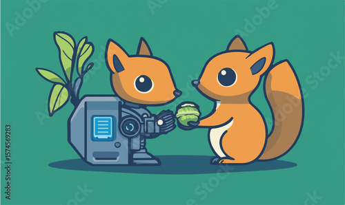 squirrel on a branch