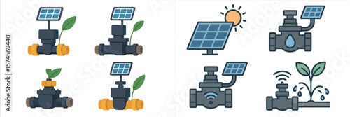 Innovative solar-powered irrigation systems for sustainable agriculture and gardening to optimize water usage