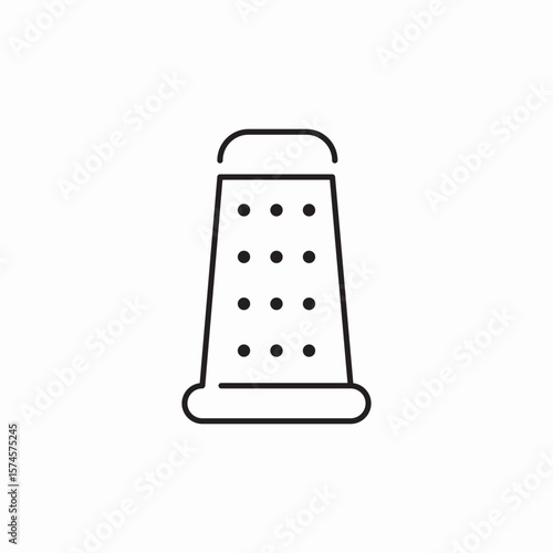vegetable grinder icon sign vector