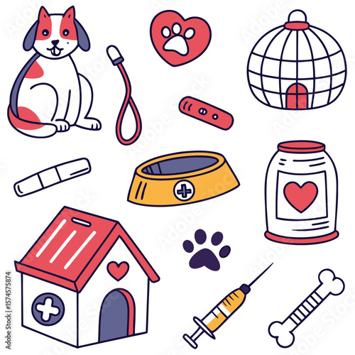 Pet & Animal Care Icons