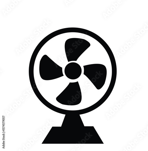 fan icon. Fan icon set. Ventilator, propeller, cooler, conditioner