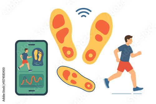 Innovative smart insoles track running performance and enhance fitness insights with real-time data analysis