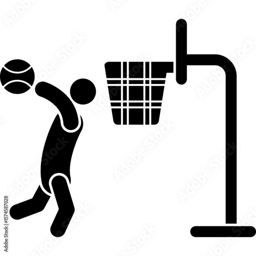 Basketball Slam Dunk