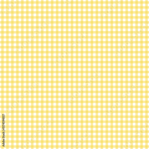 Gingham seamless pattern. Seamless checkered pattern. Texture cherry, blue, yellow, green and white vichy. Checkered wallpaper. Design of samples of natural fabric and textiles