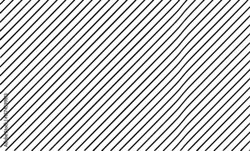 Black diagonal lines on white background abstract pattern vector