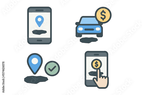 Mobile technology enables car owners to report potholes and request repairs seamlessly through an efficient app interface