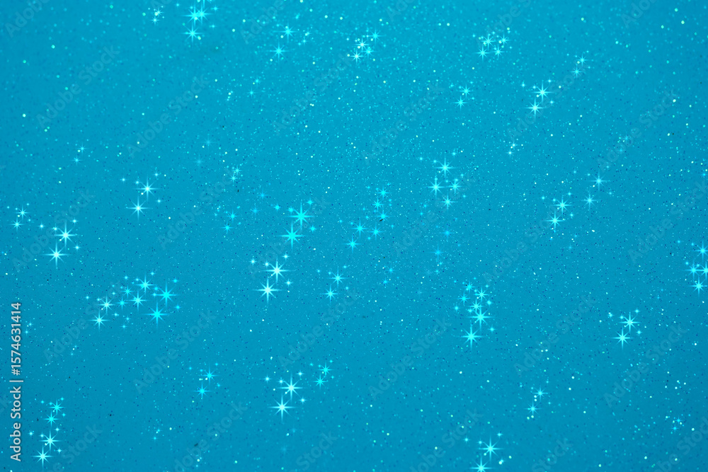 Glittering blue background filled with shining stars creates a dreamy and enchanting atmosphere suitable for various projects Glittering blue background filled with shining stars creates a dreamy and enchanting atmosphere suitable for various projects