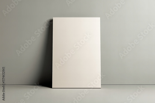 white book mockup on the table