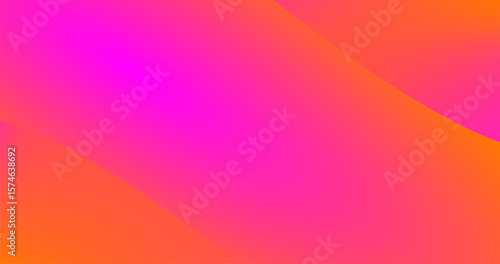 Pink Orange Gradient Abstract background with smooth lines in pink and orange colors Screen Wallpaper