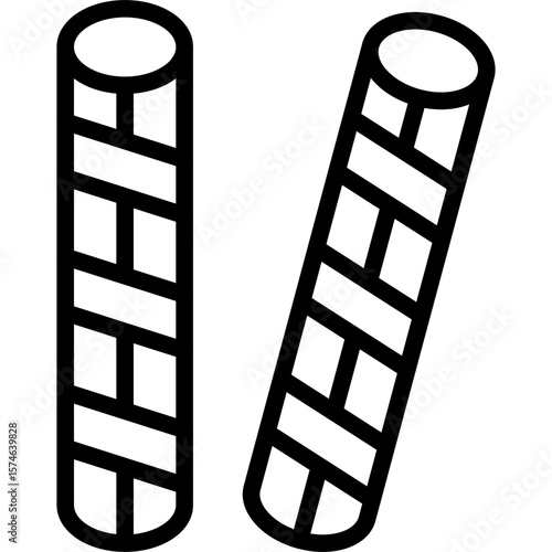 Wafer Rolls Icon