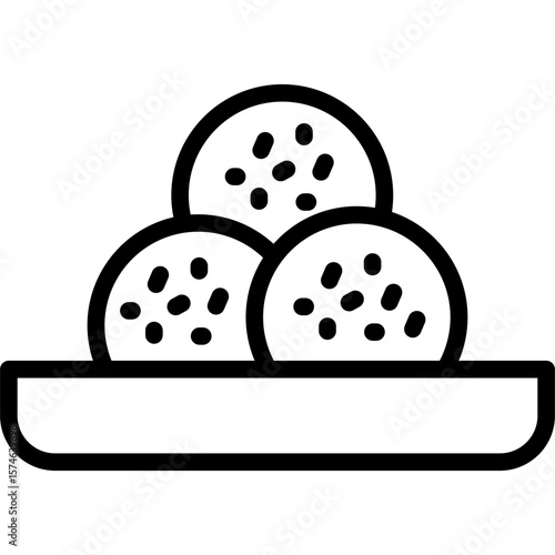 Rum Balls Icon