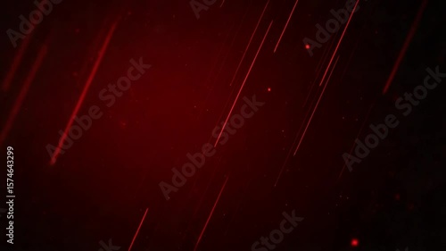 Elegant Maroon Particle Rain Background Loop for Abstract Visuals and Presentations