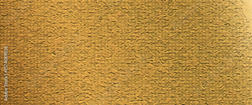 Gold paper crease texture background. gold foiled piece of foil with the word. Gold background. Luxury shiny gold texture