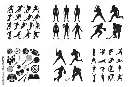 American Football Player Silhouette

Quarterback Throw Vector Design

Touchdown Football Action Illustration

Helmeted Football Player Silhouette Art

Dynamic American Football Player Vector