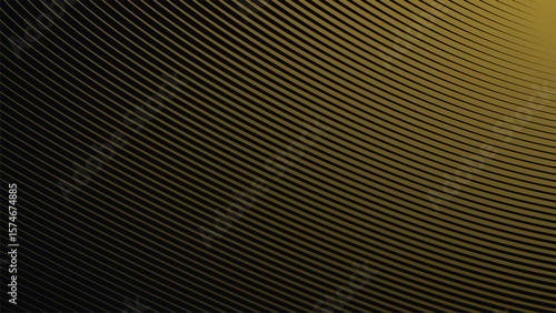 Dark Background with Elegant Gold Stripes Line Pattern for Luxury, Premium, and Modern Design Style