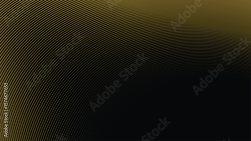 Dark Background with Elegant Gold Stripes Line Pattern for Luxury, Premium, and Modern Design Style