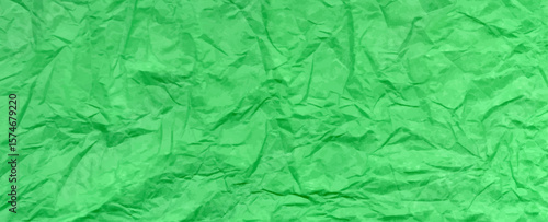 Crumpled paper texture. Abstract background with wrinkled cardboard texture. Vector illustration horizontal fold crumpled empty biodegradable paper template for go green posters, banners or collage