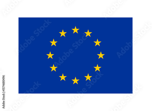 Flag of the European Union graphic design