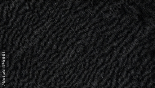 Black Denim texture. Fabric Pattern. Material. Background. Wallpaper.
