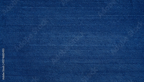 Dark Blue Denim texture. Fabric Pattern. Material. Background. Wallpaper.