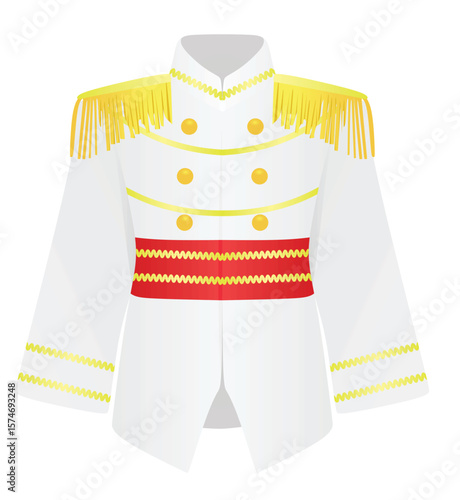 King or prince suit. vector