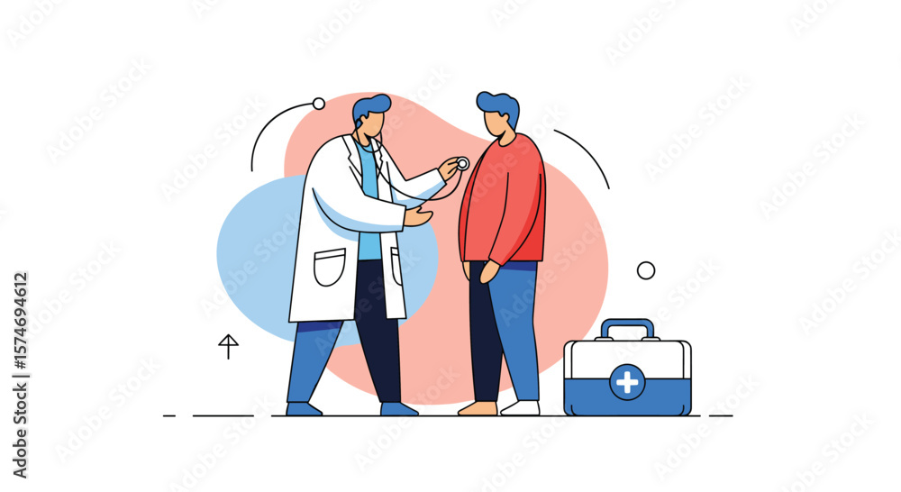 Doctor patient consultation health checkup medical examination diagnosis treatment care procedure Doctor patient consultation health checkup medical examination diagnosis treatment care procedure