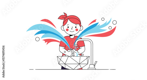 Learn how to wash your hands properly for better hygiene and health protection against germs