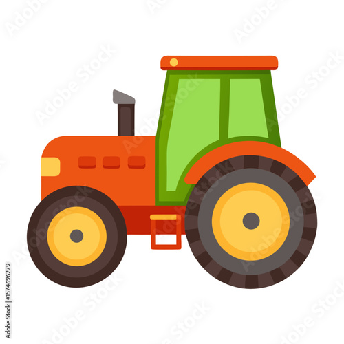 Tractor Silhouette Vector