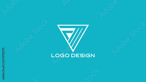 Sleek FM and MF monogram logo with modern lines and geometric balance, perfect for fashion, business, or tech-based branding identity