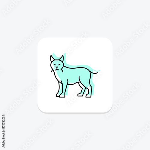 Lynx, vector, pixel perfect, illustrator file