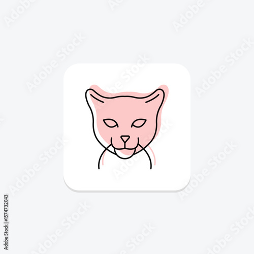 Ocelot, vector, pixel perfect, illustrator file