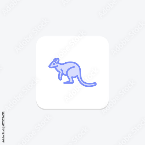 Tree Kangaroo, vector, pixel perfect, illustrator file