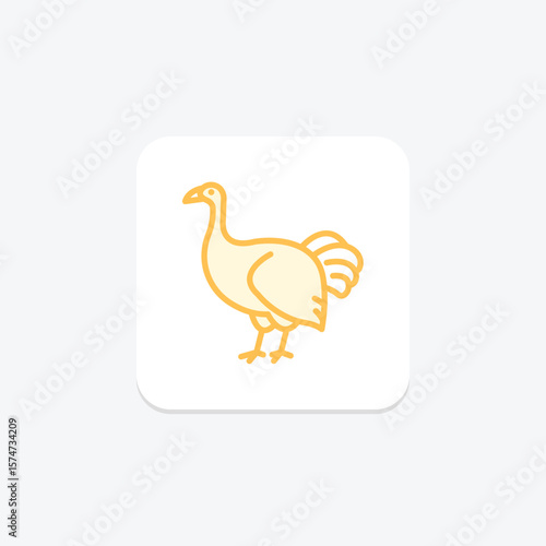 Brush Turkey, vector, pixel perfect, illustrator file