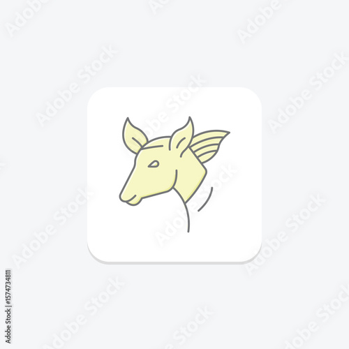 Okapi, vector, pixel perfect, illustrator file