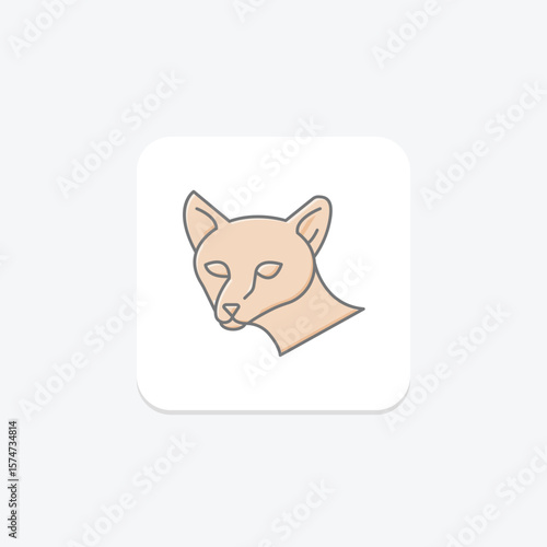 Genet, vector, pixel perfect, illustrator file
