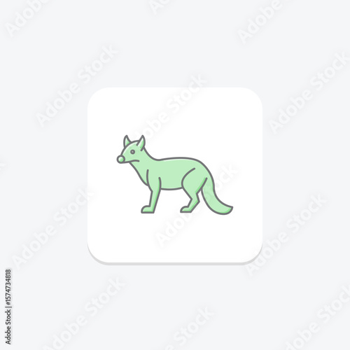 Civet, vector, pixel perfect, illustrator file