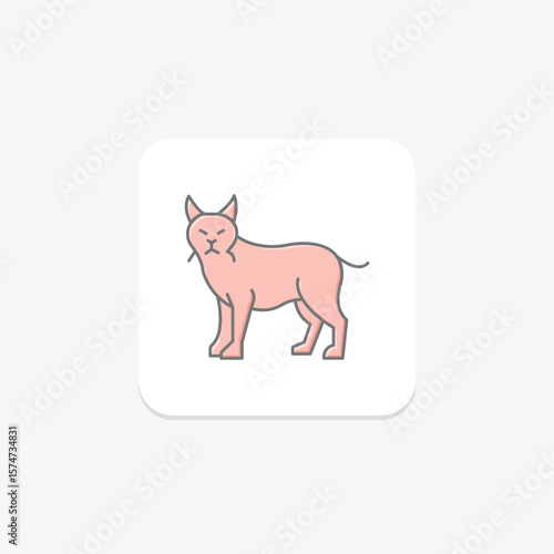 Lynx, vector, pixel perfect, illustrator file