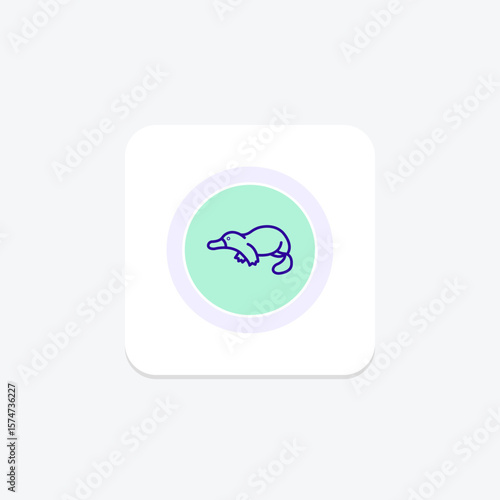 Platypus, vector, pixel perfect, illustrator file