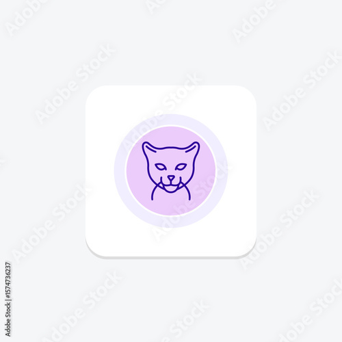 Ocelot, vector, pixel perfect, illustrator file