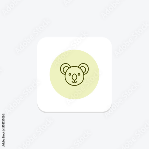 Koala, vector, pixel perfect, illustrator file