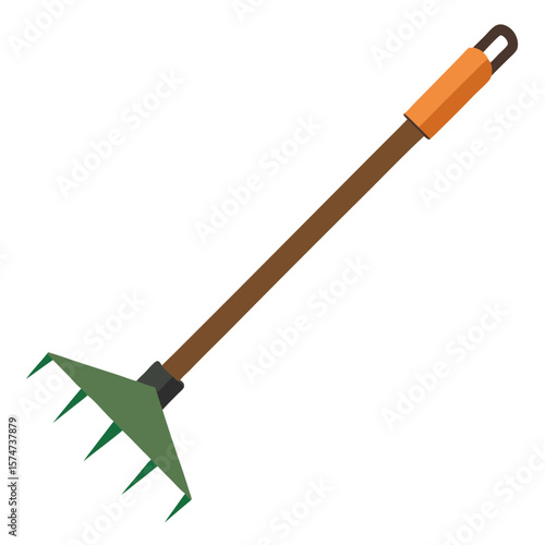 Cultivator Blade Silhouette Vector